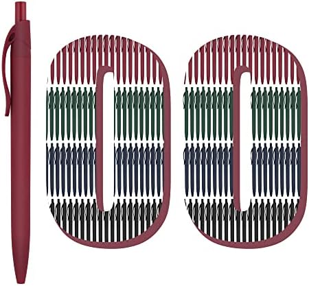 Deegtran Pens Bulk, 100 Pack No Bleed Black Ink Click Pens - View #4
