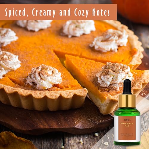 Image of MitFlor- Pumpkin Pie Fragrance Oil, 30ml Diffuser Essential Oil for Home | Candle Making Oils, Soap Making Scents, Autumn Winter Scents