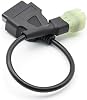 OBD2 Adapter Cable for 6 Pin For Motorcycles to 16 Pin OBDII Port Supporting DTC Read Clear and Live Data Stream Functions