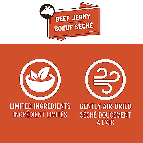 Great Jack’s Dog Treats Pouch Beef Jerky Sticks Air-Dried Fully Digestible Dog Food Snacks with Single Ingredient Made in Canada for Your Furry Friends, 198g - Image 5