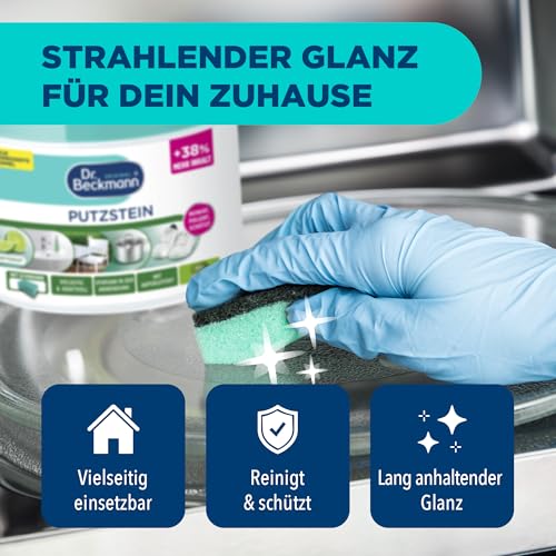 Dr. Beckmann Putzstein Universalreiniger mit Schwamm | 550 g – Ansicht 5