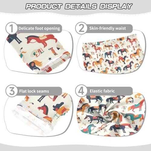 Killer Whale Kids Baby Girls Athletic Leggings Fashion High Waisted Pants Running3