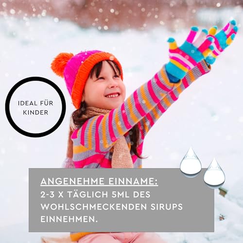 SUNLIFE Fenchelhonig AH 350 g - Sirup gegen Erkältung & Husten - Wirkstoff bitteres Fenchelöl - Hustenlöser für Kinder ab 1 Jahr - Fenchelhonig flüssig