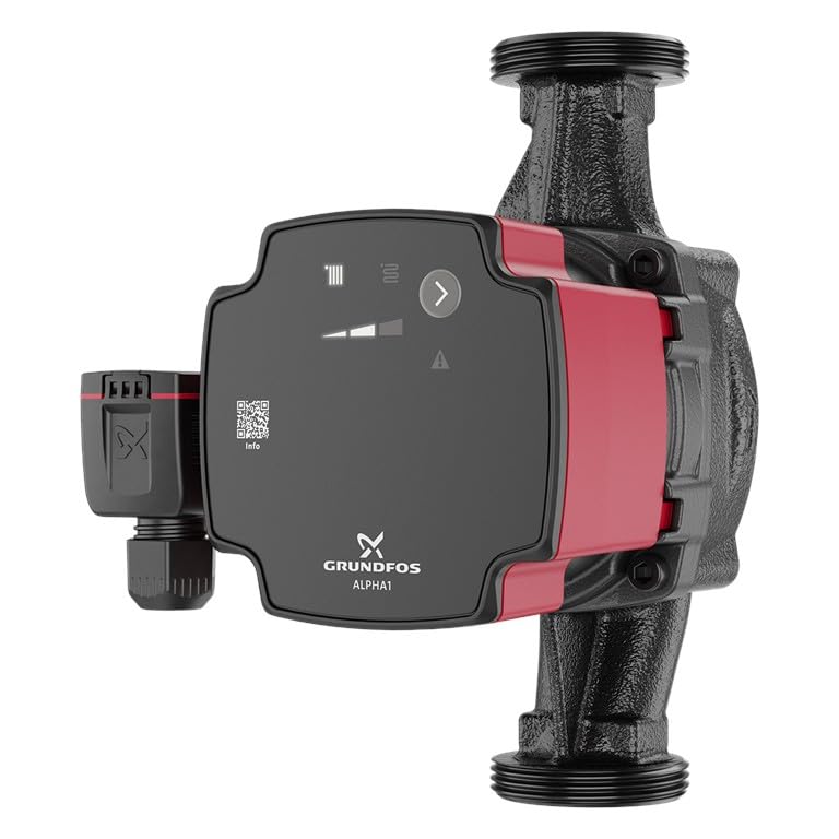 Grundfos Alpha1 25-60 180 Umwälzpumpe Heizungspumpe 93074163 Hocheffizient 2.28 m³/h 220-240 V