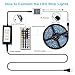 DAYBETTER 16.4ft Outdoor LED Strip Lights Waterproof, IP67 Led Strip Lights Kit with Remote Controller for Party Home Decoration Kicthen Bedroom Roof, Balcony, Deck, Pool