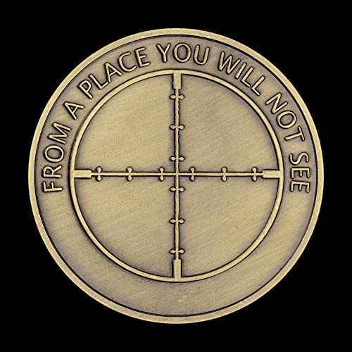 Moneda Conmemorativa United States Army Sniper miniatura 2