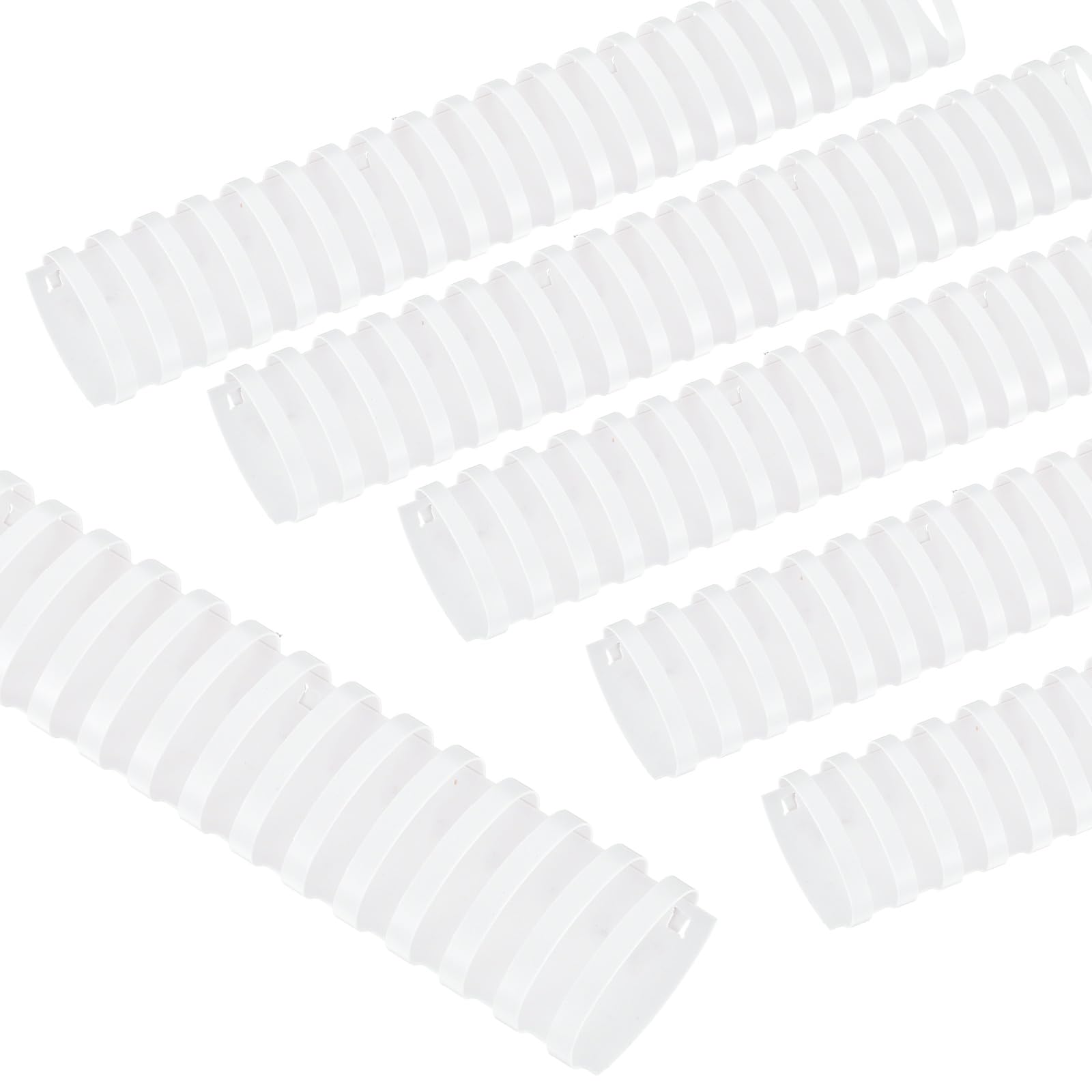 PATIKIL 45mm Plastic Binding Combs, 21 Rings Comb Binding Spines 50 Pcs