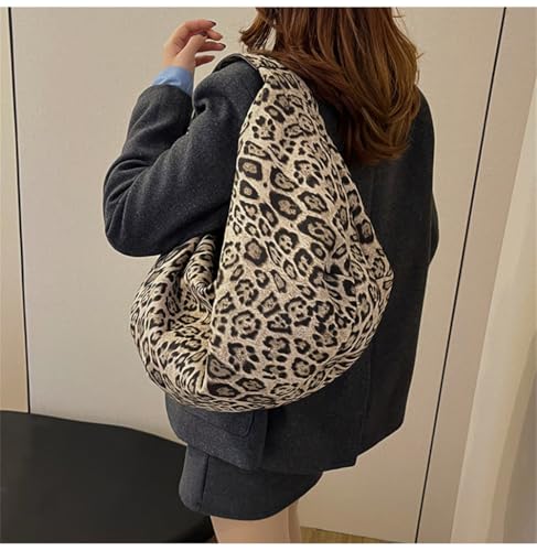 Bolso Tote Grande de Ante Estilo Suelto miniatura 3