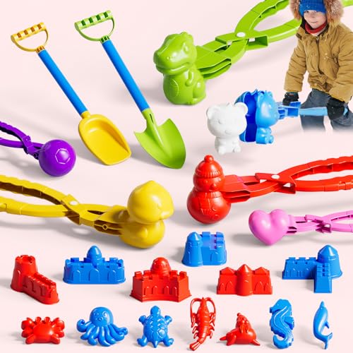 BLmukce Jouet à clip à neige