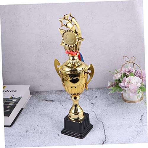 Kisangel Conjunto De Troféus De De 1 Peça Troféu De Estrela De Metal Troféu De Futebol Decoração De
