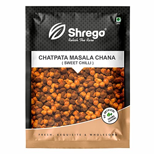 Image of SHREGO Chatpata Masala Roasted Bhuna Chana, Sweet Chilli, Snacks & Namkeen (750 Gm)