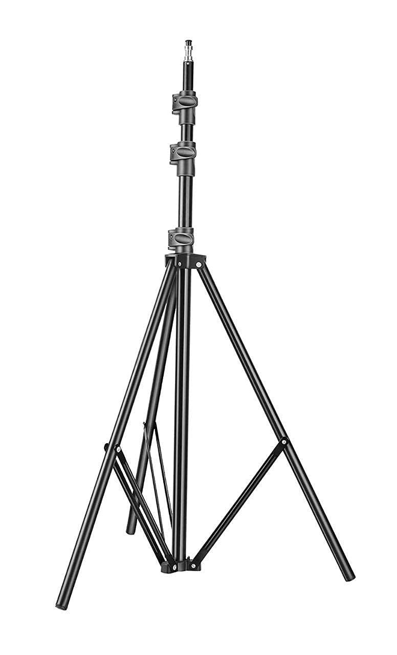 VEEPRO Portable Fold-able Umbrella Flash Light Stand Photo Video Studio Lighting Photography Stand- 8.5ft, for Lightning Photography Stand-image-21