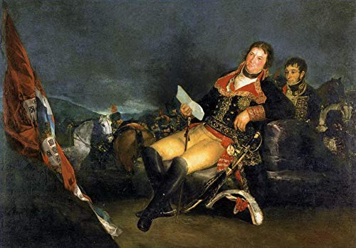 Peintures célèbres sur toile Manuel Godoy de Goya pour décoration murale
