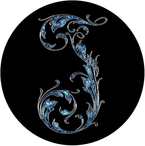 Miniatura 5 de Monogram Letra J PopSockets Grip y soporte para teléfonos y tabletas