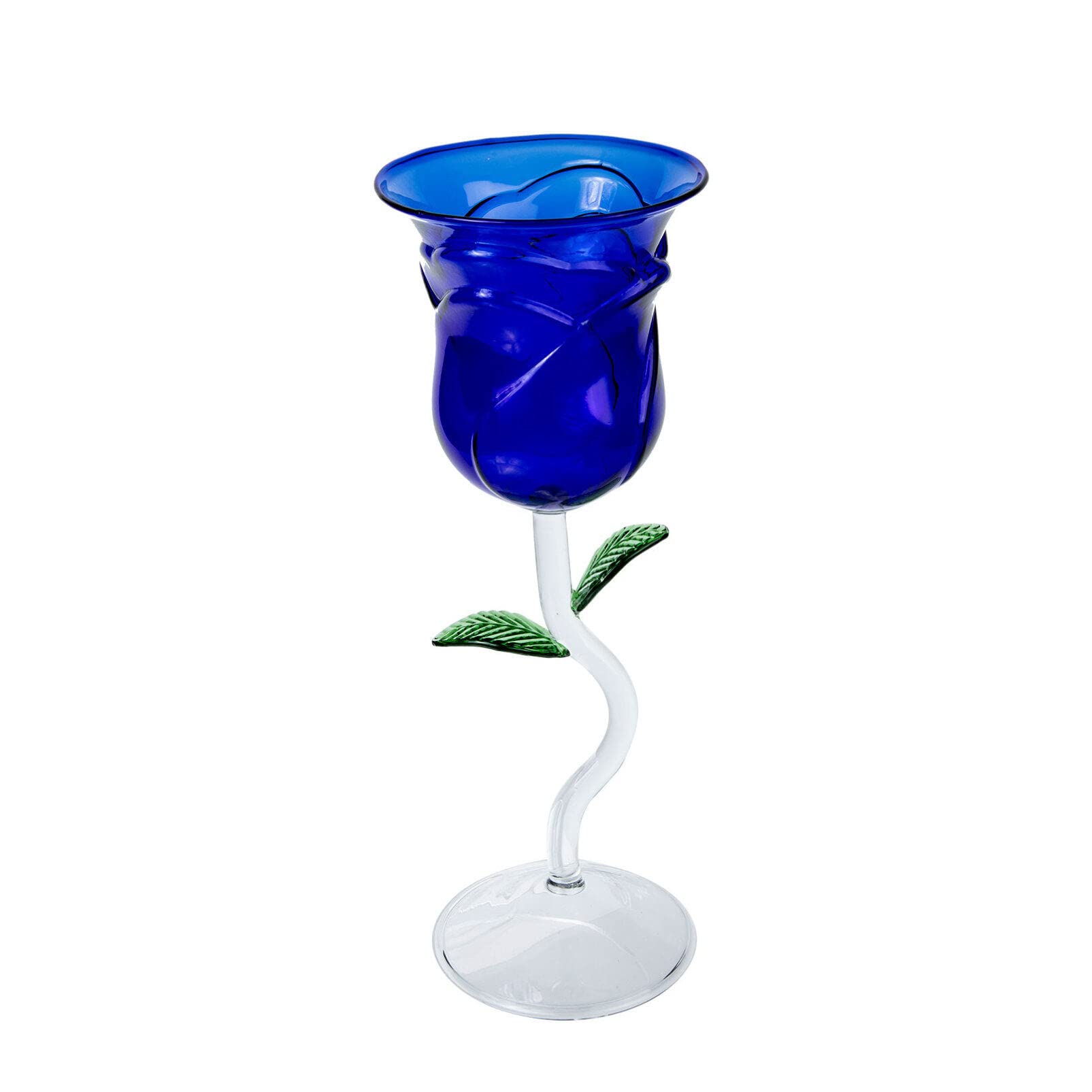 Verre à cocktail en forme de rose goblet élégant coloré pour vos soirées