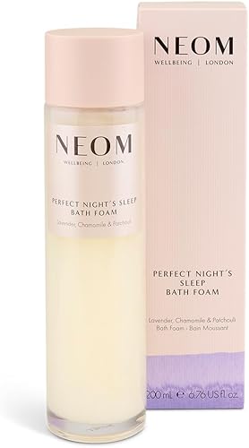 Miniatura 7 de NEOM Espuma de baño de lujo real, 6.76 onzas líquidas  Lavanda, jazmín y palisandro  Aceite de coco y almendras  Aroma para desestresar  Vegana y