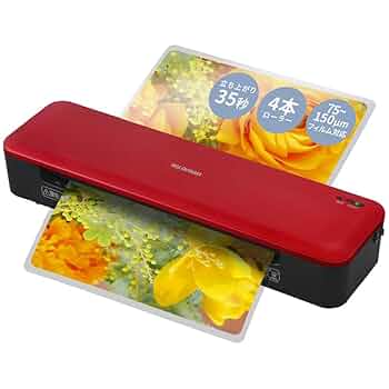 アイリスオーヤマ A3対応高速起動ラミネーター HSL-A34-R IRIS OHYAMA アイリスオーヤマ 高速起動ラミネーター HSL-A34-R