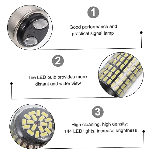 TENDYCOCO 6Pcs LED Sinal De Volta Lâmpada De Decodificação Do Carro Luz De Freio Do Carro Lâmpada LE