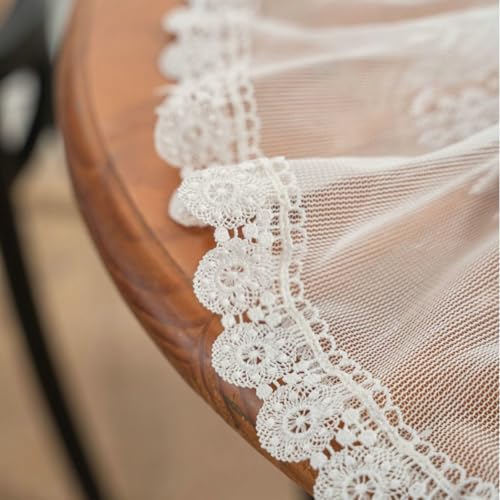 Nappe d'extérieur durable blanche anti-rayures protège table carrée 200x200 - 6