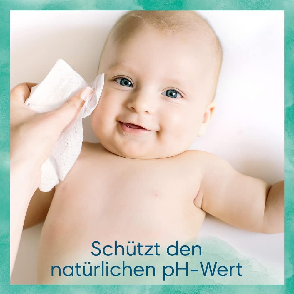 Pampers Harmonie Baby Set mit Windeln Größe 2 (4-8 kg, 240 Stück) MONATSBOX und Harmonie Aqua Baby Feuchttücher Box 720 Tücher (15 x 48), Baby Erstausstattung
