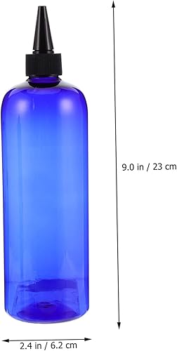 500ml Refillable Hair Dye Bottle - Squeeze Applicator for Hair Color