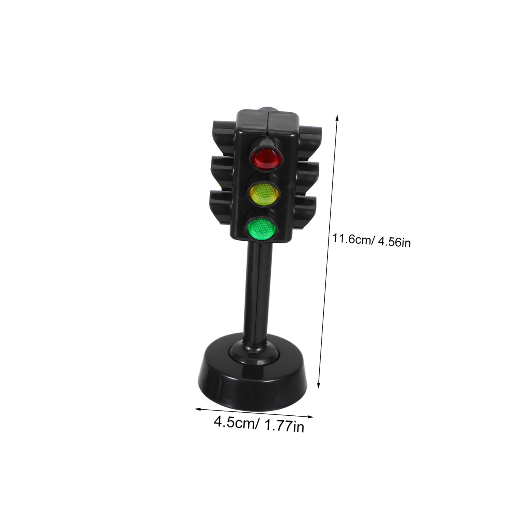 Toddmomy 12Pcs Traffic Lamp Mini Signal Lights for Safe Material Educational Playthings to Enhance Safety Awareness Present for Birthdays Holidays