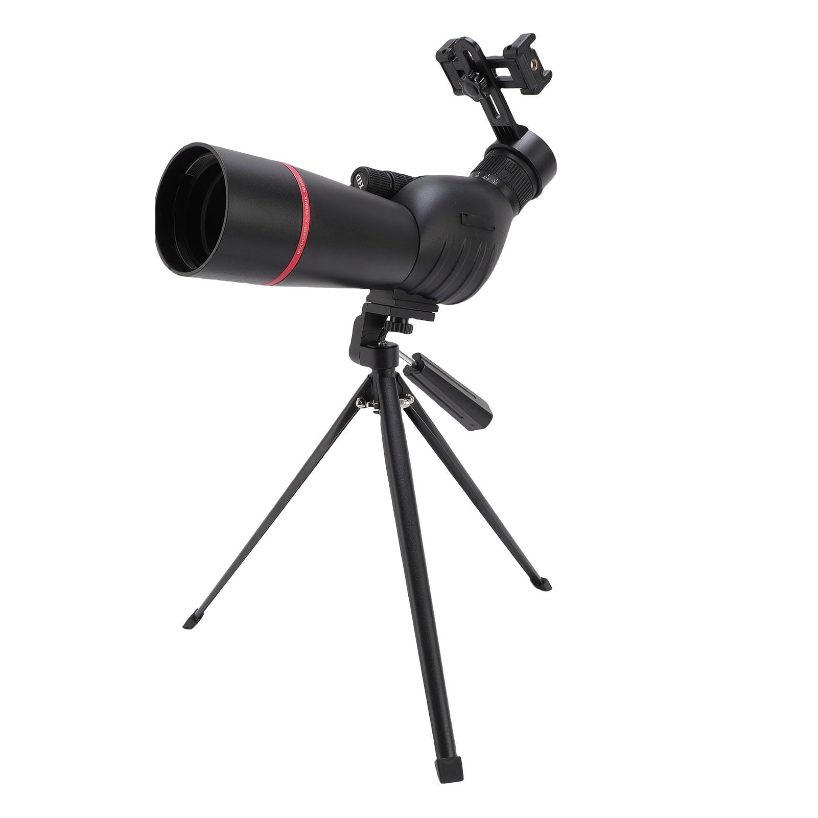 Zunate Wodoodporna Luneta 60 Mm ze Statywem i Zoomem 15–45X do Pieszych Obserwacji Dzikiej Przyrody