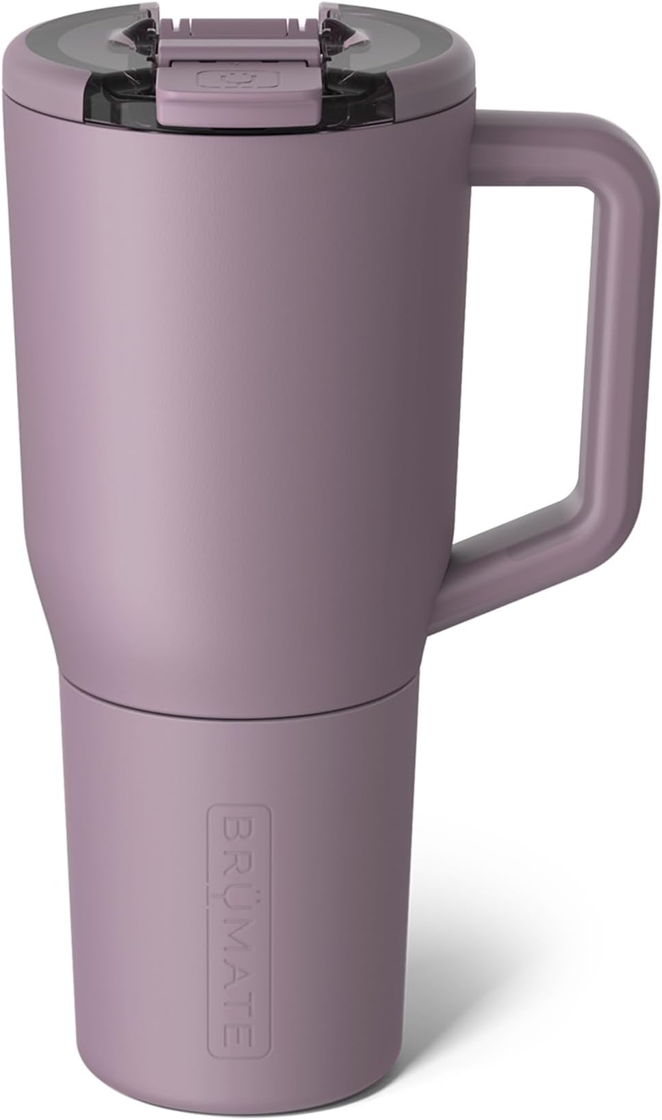 Müv 1 Litre Mug, 100% Leak Proof Insulated Coffee Mug with Handle and Lid, Stainless Steel Travel Mug, Double Walled (Lilac Dusk)