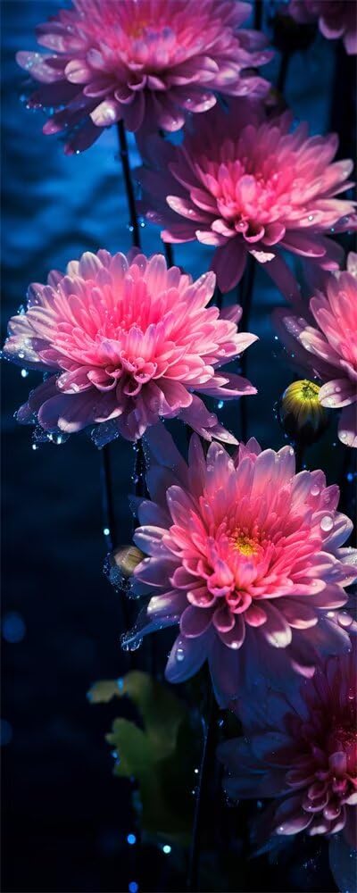 Diamond Art Painting Kits for Adults 40x80cm, 5D Large Diamond Painting Flowers Full Round Drill Gem Art Aesthetics Crystal Cross Stitch Arts Paint by Numbers for Home Wall Decor Gifts -LR1085