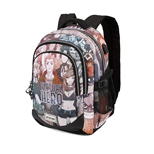 Karactermania Virtual Hero VH Running HS: Mochila  Multicolor  44 cm