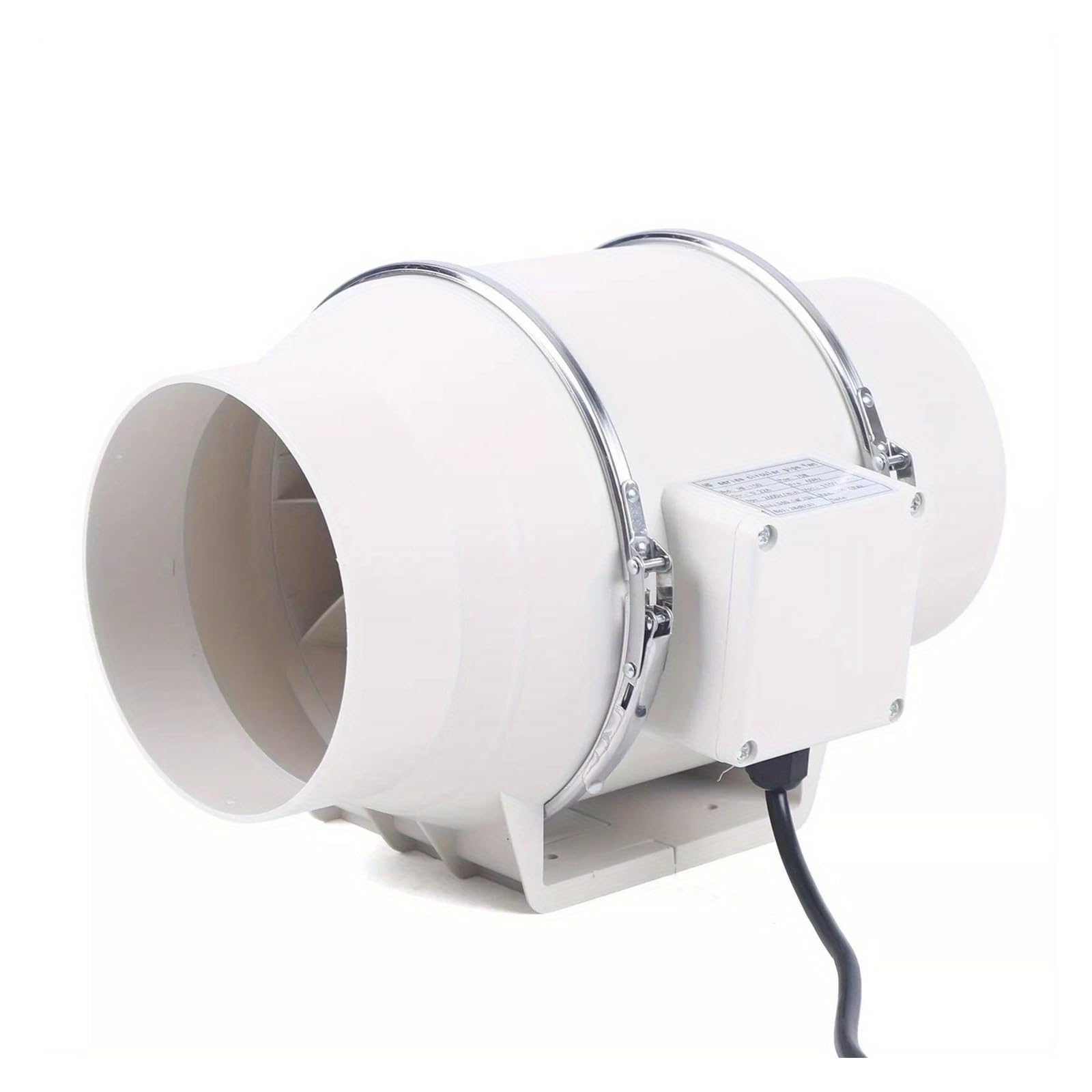 Ventilador de conducto en línea 4'', 5'' y 6'', ventilador extracción silencioso for conductos(4 Inch)