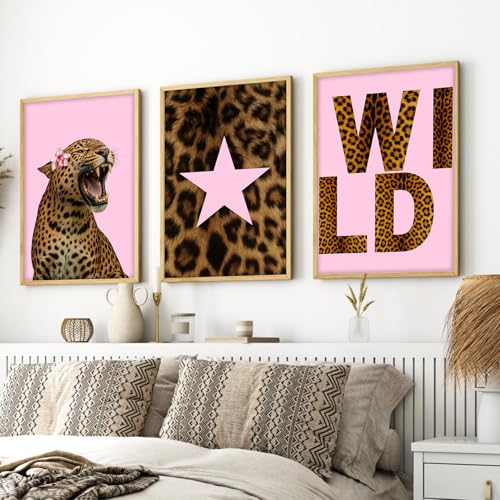 Image of ARTELLY Girls Baddies Aesthetic Wall Frames for Bedroom | Trendy Girl Power Wall Art Posters | Modern Fashion Illustration Framed Paintings Decor for Teen Girls Room (Set of 3) (Art 1, 13x19 inch)