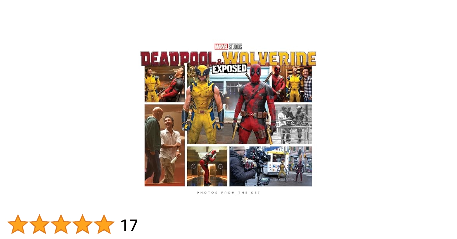 MARVEL デッドプール&ウルヴァリン セット 写真集 フォトブック Amazon | Marvel Studios' Deadpool & Wolverine: Exposed