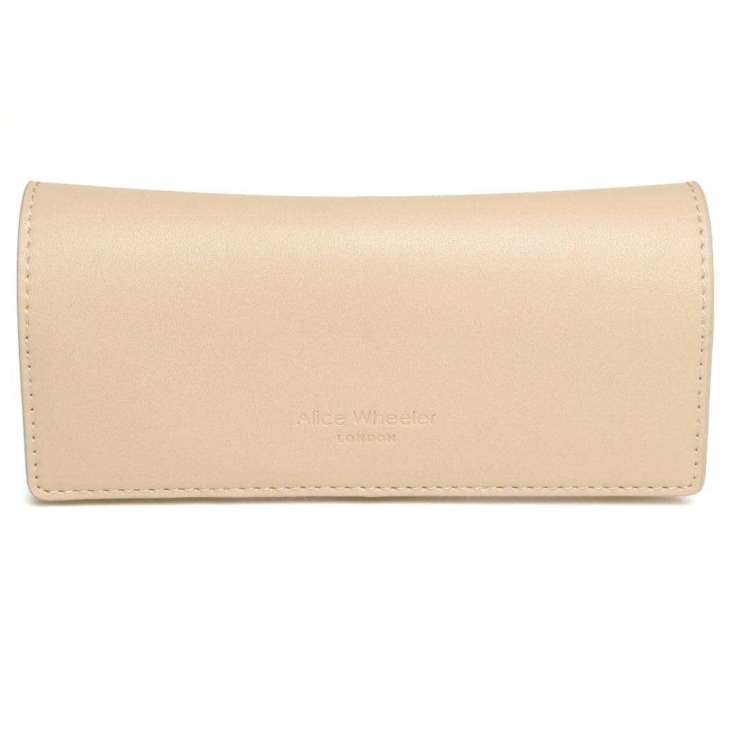 Alice Wheeler (Sand) Rome Nappa Collection Unisex Glasses Case