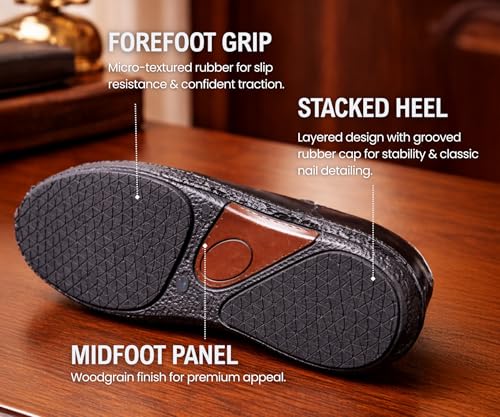 Image of Kraasa Men's Jutis Ethnic Casuals, Slip-on Closure, Stylish Loafers | Perfect for Formal Wear, Business and Parties