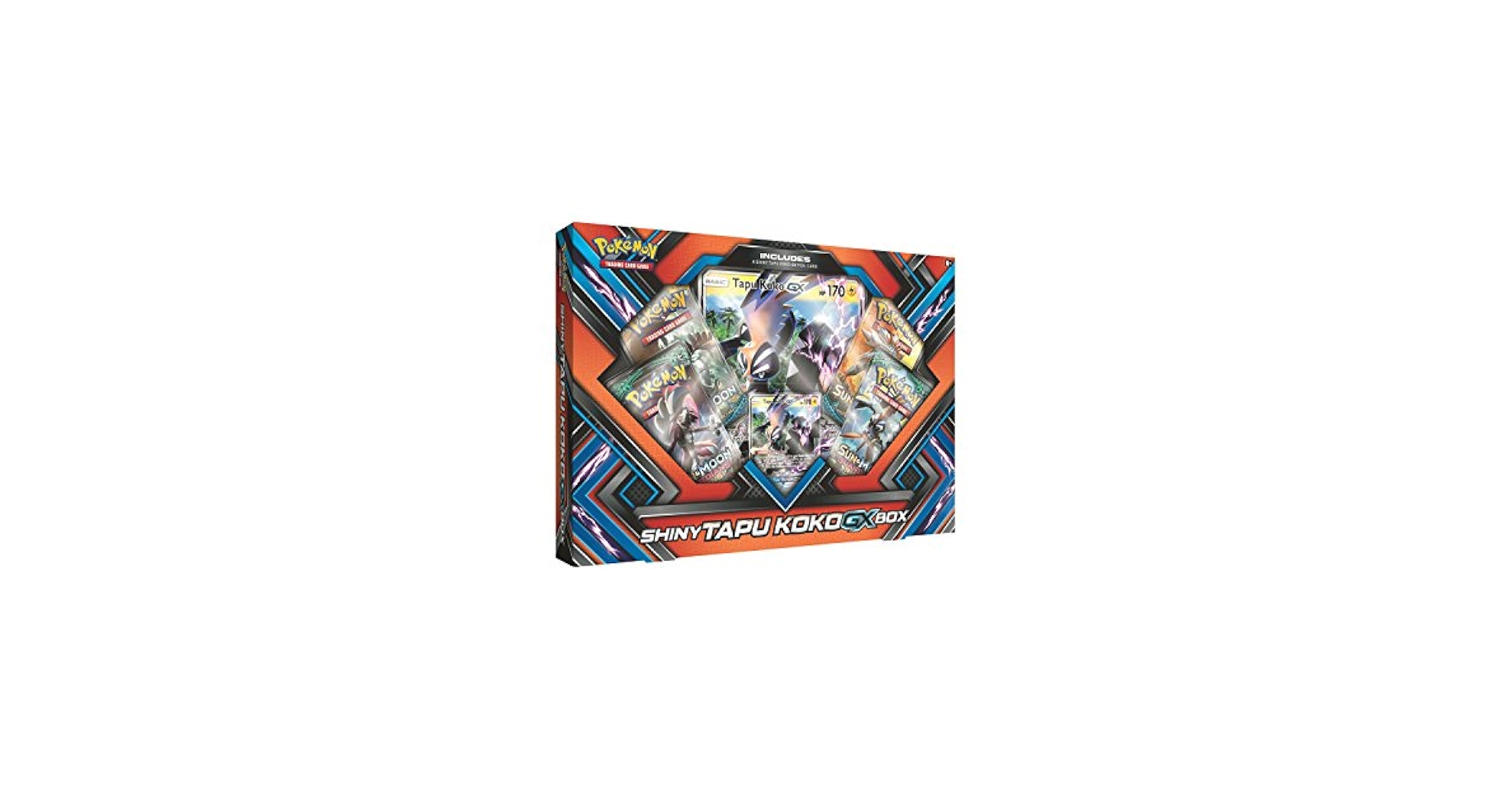 Amazon.com: Pokemon TCG: Shiny Tapu Koko Premium GX Box