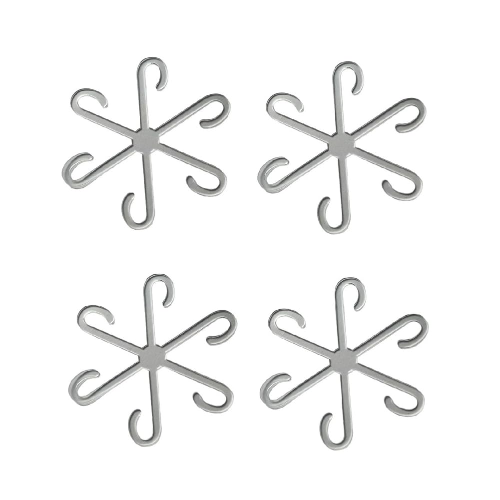 CTRLZS Plant Stem Support, Acrylic Plant Climbers Stem Holders Reusable Plant Growth Accessories Stakes for Growing Plants B
