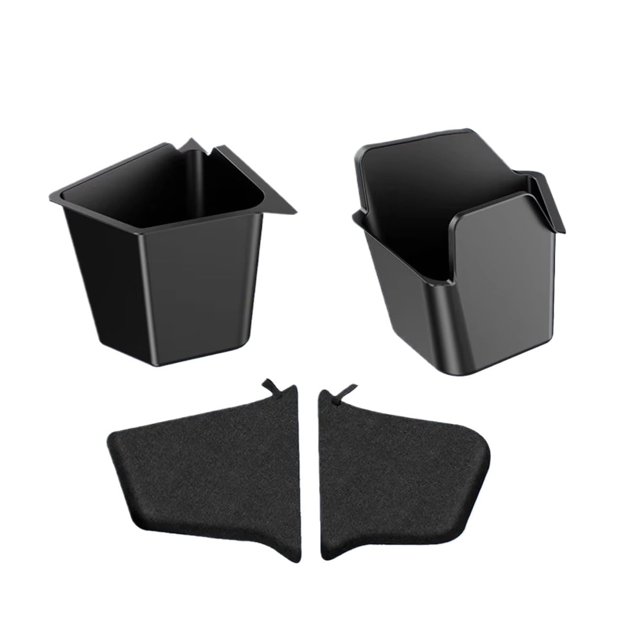 AFBGHLKMB Rear Trunk Parcel Shelf Trunk Organizer For Tesla For Model Y For Juniper For Launch For Refresh 2025 Rear Storage Bins Side Box Organiser Retractable Cargo Cover