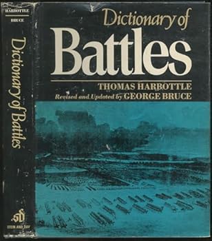 Hardcover Dictionary of Battles [Unknown] Book