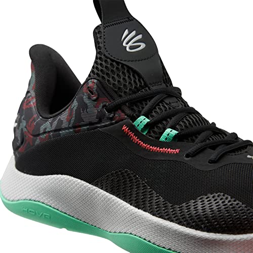Under Armour Unisex Curry Hovr Splash 2 Basketball Shoes (Black/Antifreeze-002, Us_Footwear_Size_System, Adult, Men, Numeric, Medium, Numeric_10) #TOP5