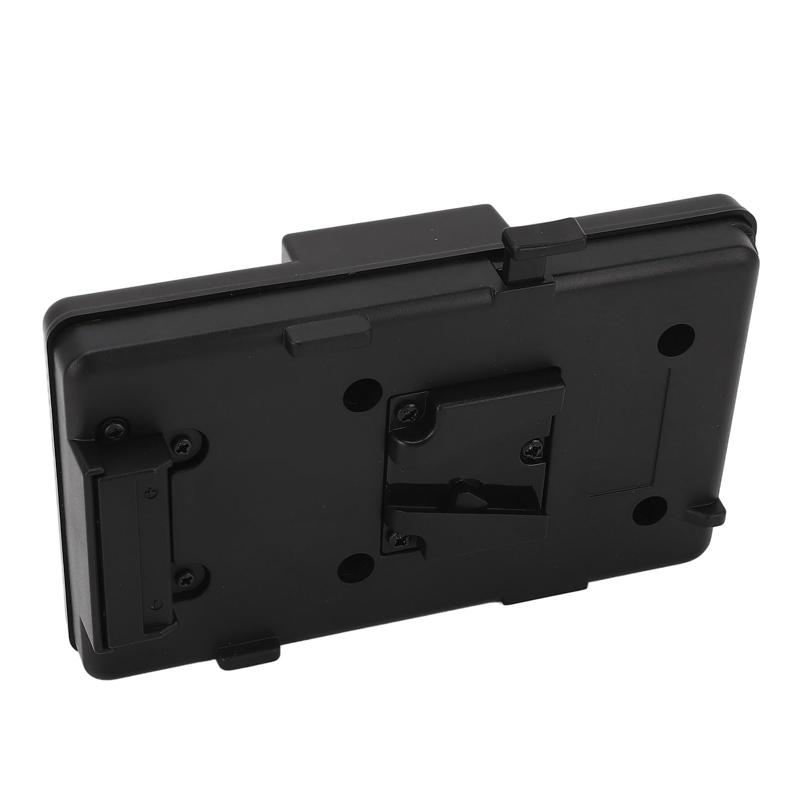Placa Adaptadora de Montaje en V a, Convertidor de Batería de 3 Pernos a Bloqueo en V con Salida de CC de Montaje D Tap y B para Cámaras, Monitores, Luces LED