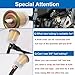 smseace 5pcs 3/8 inch inline fuel filter with 10pcs hose clamp for 3/8 inch fuel pipe used for motorcycles, car, trucks Universal Fuel Filters