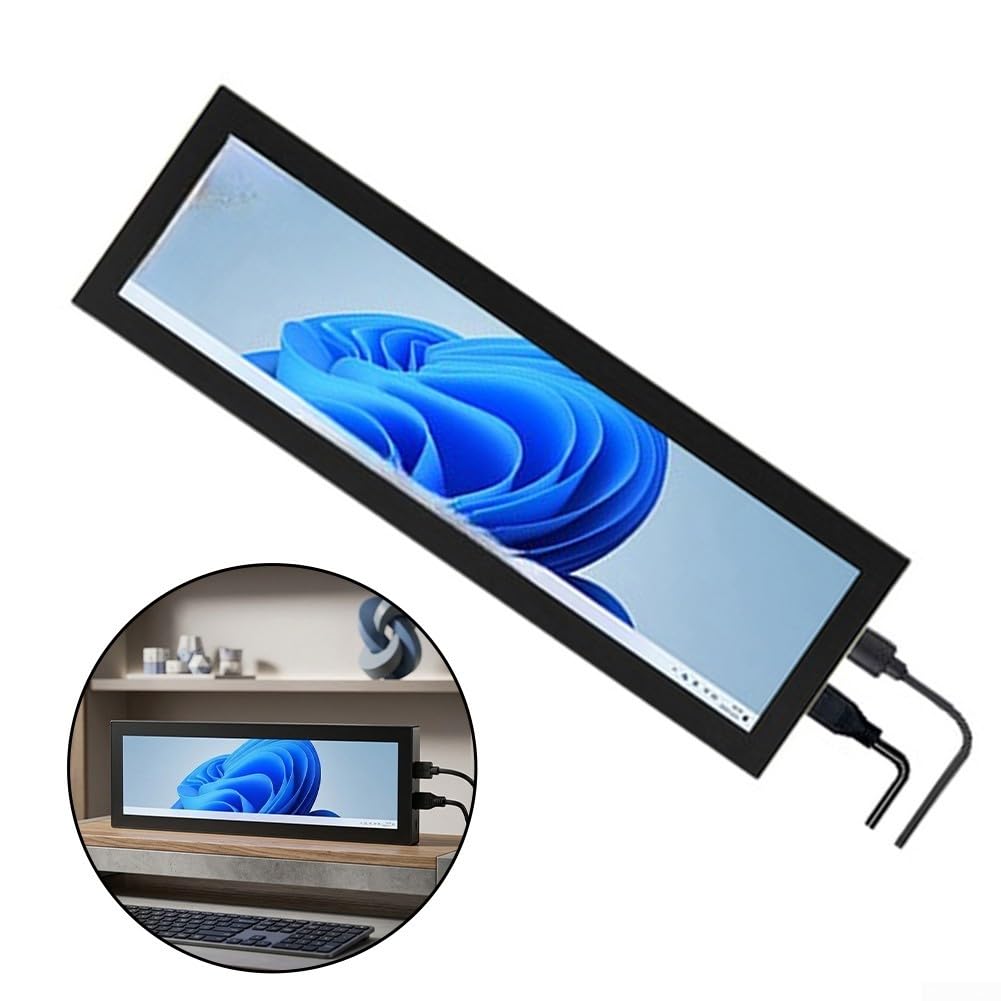 Metalowa obudowa na mini ekran LCD 8,8 cala do metalowej obudowy Raspberry Pi