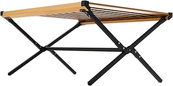 Amazon | ロゴス(LOGOS) 丸洗いウッディローテーブル 9070-BC 73551004