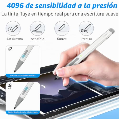 Lápiz de superficie sin trazos falsos para Microsoft Surface Laptop Studio 4