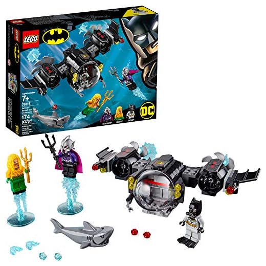 LEGO DC Batman: Batman Batsub and the Underwater Clash 76116 Building Kit (174 Pieces)