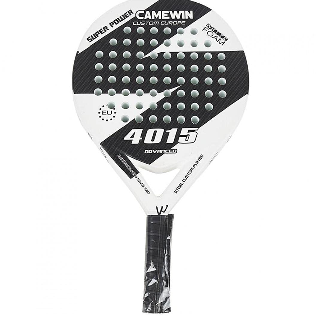 1 Pz Beach Tennis Racchetta in Fibra di Carbonio Grit Face Eva Memory Memory Foam Core Beach Tennis Racket Outdoor Sport Gioca Gioco