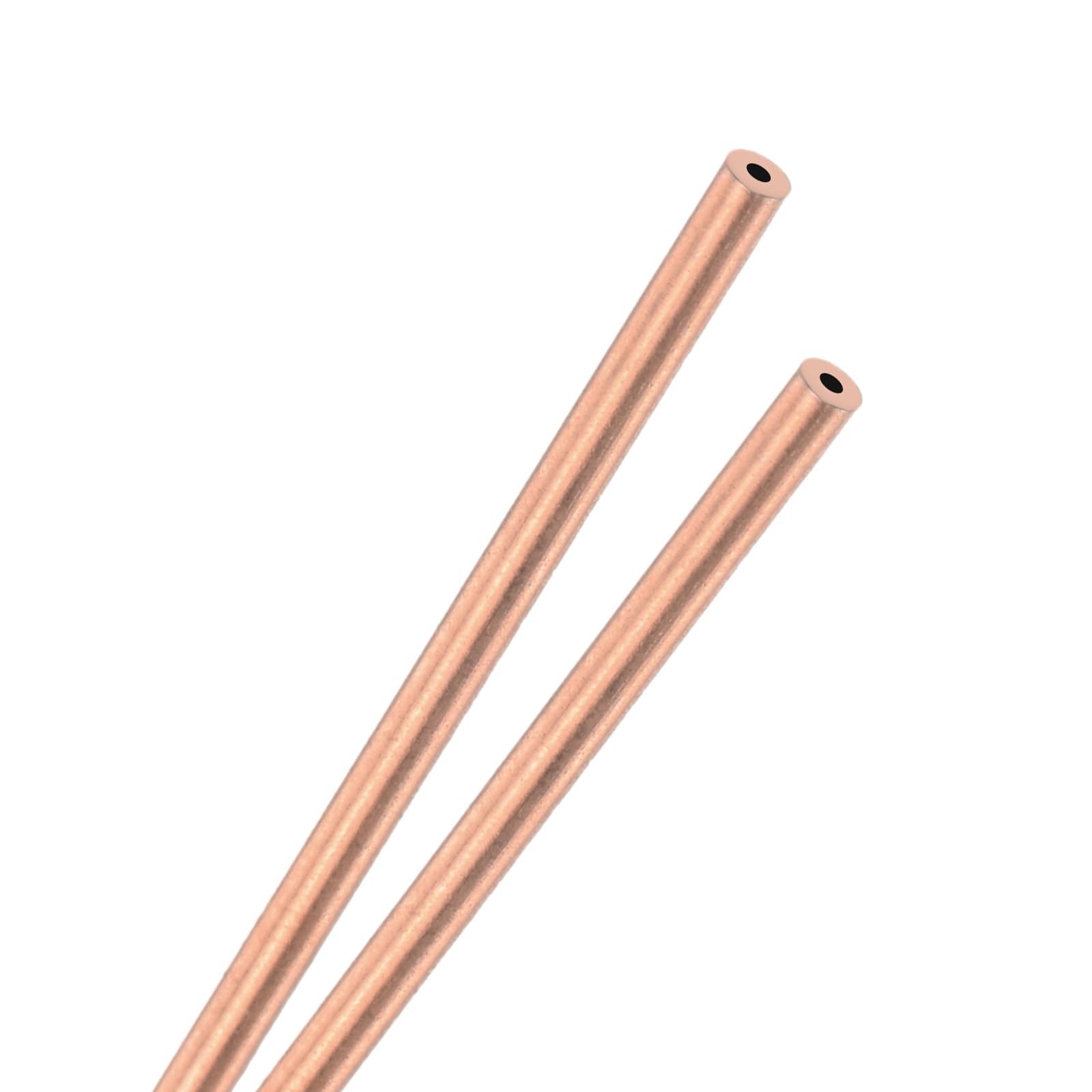 Cuivre Pour Bricolage 1 Pièces Tube En Cuivre Droit, 8mm OD X 250mm Longueur 0.5 Mm Barre Ronde Cuivre 8mm Cuivre Pour Bricolage 1 Pièces Tube En Cuivre Droit, 8mm OD X 250mm Longueur 0.5 Mm Barre Ronde Cuivre 8mm