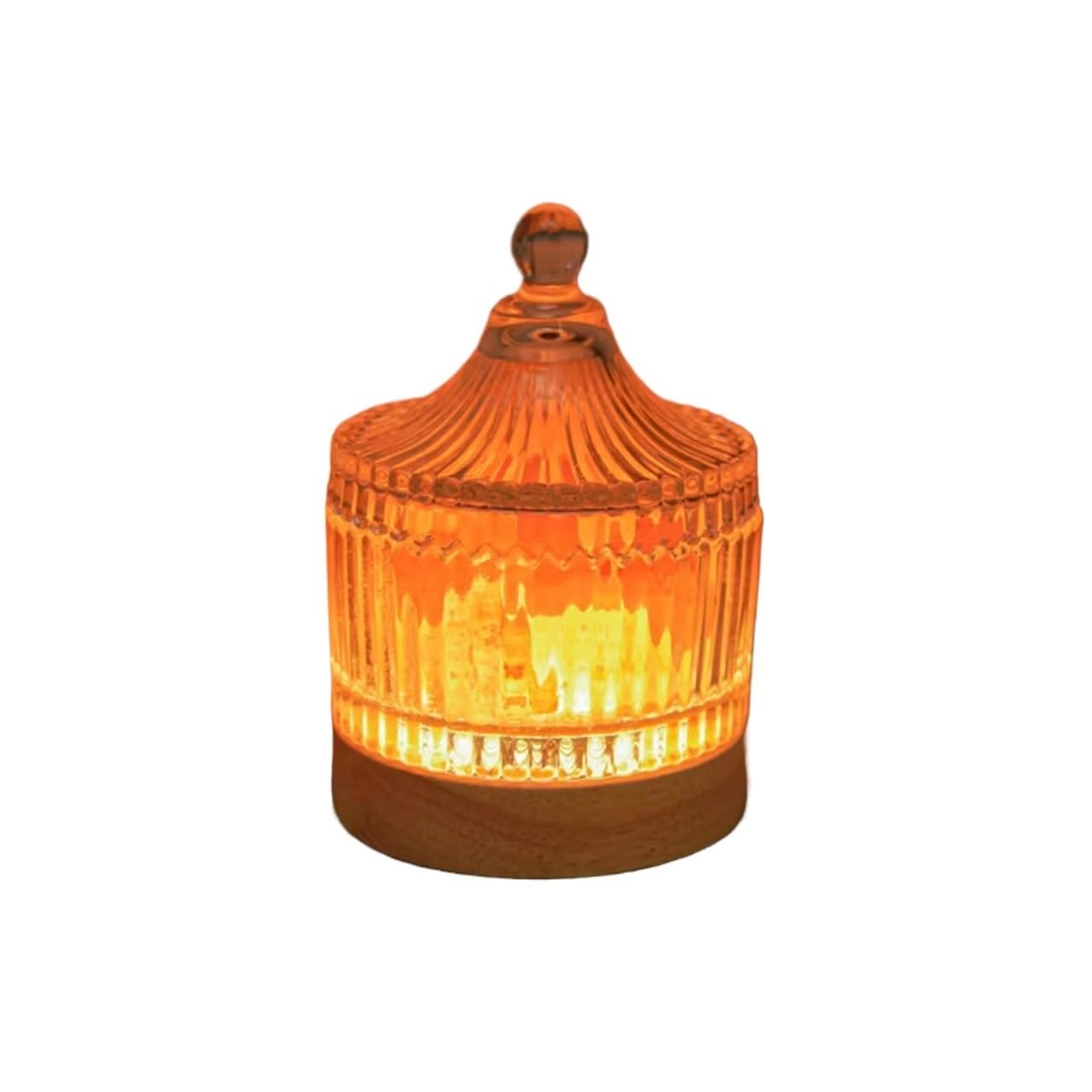 Z4T8M2K6G5 Bedside Lamp Salt Lamp Aromatherapy Bedroom Bedside Crystal Table Inlaid Teenage Style Decorative Luxurious and Warm Wedding Atmosphere