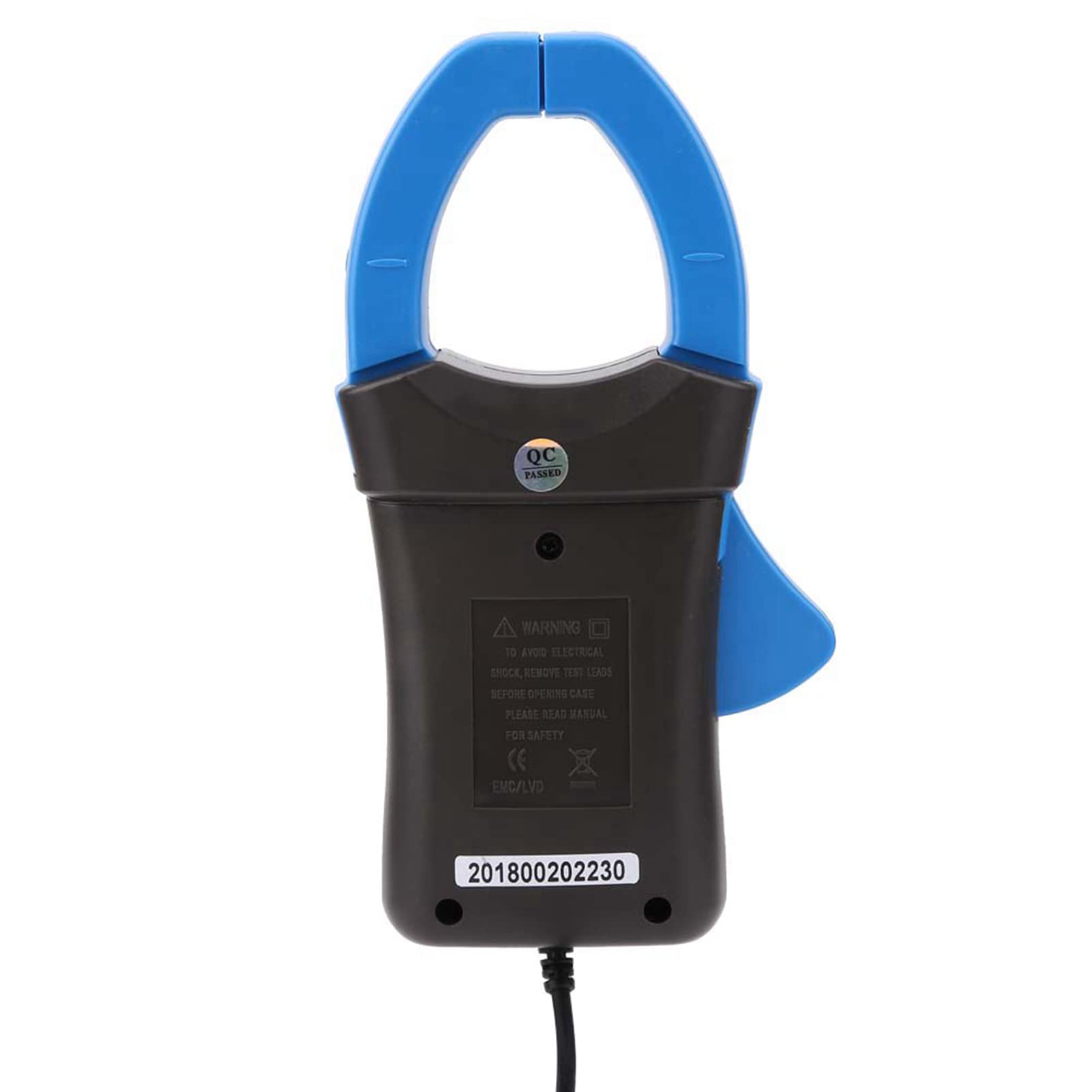 Pinza amperometrica ZenithAur 600A DC/AC con uscita 1mV/1A, adattatore pinza amperometrica per multimetri e oscilloscopi con ganascia da 45mm per diagnostica elettrica